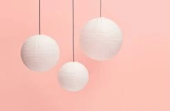 Hay Abat Jour / Rice Paper Shade