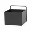 Ferm LIVING Etagère Wall Box - Carrée -BLOU PARIS Soldes etagere wall plant box
