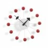 Vitra Horloge Murale Ball -BLOU PARIS Soldes horloge murale ball