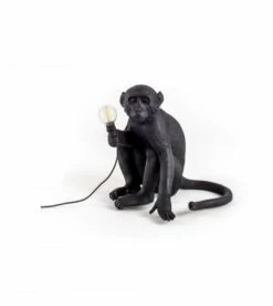 Seletti Lampe à Poser Monkey Sitting