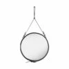 Gubi Miroir Adnet - Cuir - 58cm -BLOU PARIS Soldes miroir adnet cuir 58cm