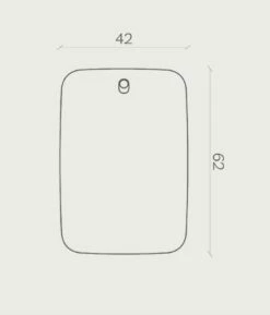 Miroir Les Brothers - 42x62cm - SP18 -BLOU PARIS Soldes miroir les brothers diametre 65cm 10