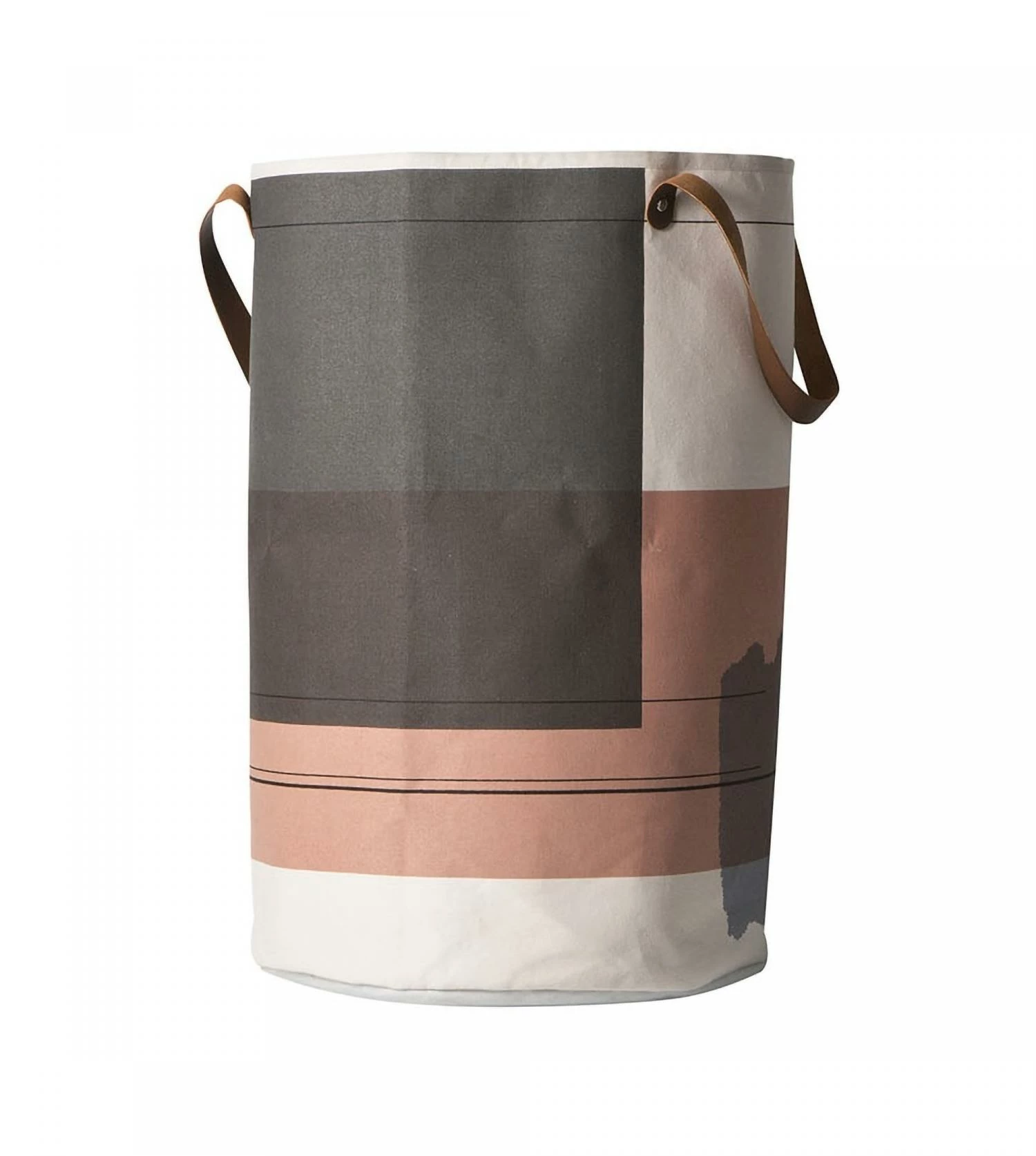 Ferm LIVING Panier à Linge Colour Block 4 Ferm LIVING Panier à Linge Colour Block – Image 2