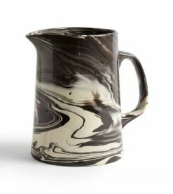 Hay Pichet En Porcelaine Et Grès Blanc Effet Marbré / Marbled Jug -BLOU PARIS Soldes pichet en porcelaine et gres blanc effet marbre marbled jug 3
