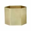 Ferm LIVING Pot Hexagon - Extra Large -BLOU PARIS Soldes pot hexagon extra large