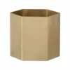 Ferm LIVING Pot Hexagon - Large -BLOU PARIS Soldes pot hexagon large
