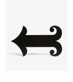 Vitra Relief Mural En Forme De Flèche / Metal Wall Relief Arrow