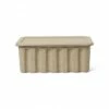 Ferm LIVING Set De 2 Boites Paper Pulp -BLOU PARIS Soldes set de 2 boites paper pulp