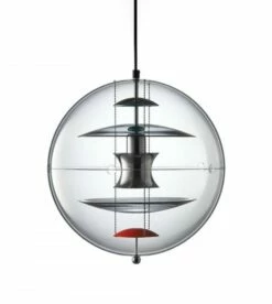 Verpan Suspension VP Globe - 40cm - Colorée 5 Verpan Suspension VP Globe - 40cm - Colorée -BLOU PARIS Soldes suspension globe 40cm coloree 1