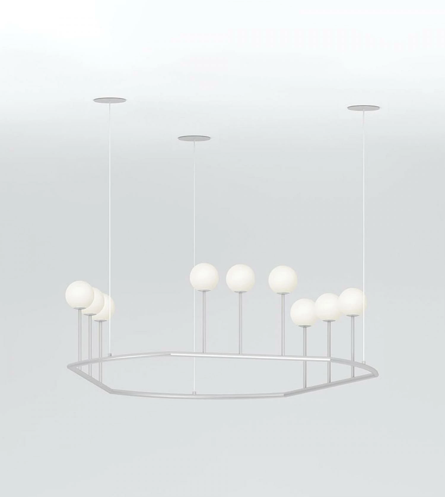 Suspension Standing Globes Up 4 Suspension Standing Globes Up – Image 2